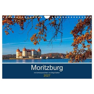Moritzburg mit Schlossansichten (Wandkalender 2027 DIN A4 quer), CALVENDO Monatskalender