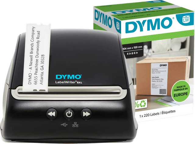 DYMO LabelWriter 5XL labelprinter inclusief 1 extra labelset