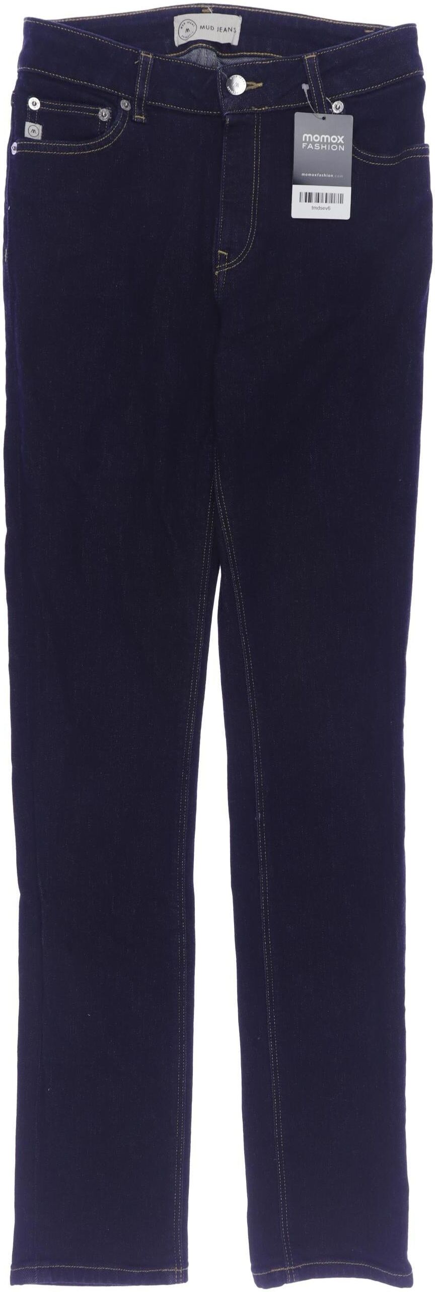 Mud Jeans Damen Jeans, Marineblau, Gr. W27, Baumwolle / Elasthan - Second Hand
