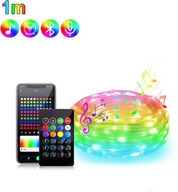 Inspire Curations Smart Bluetooth USB Fairy String Lights For Home And Party Decor 1