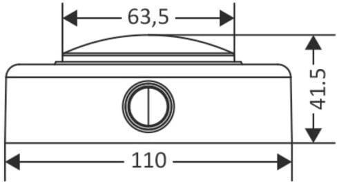 Plafoniera LED esterna