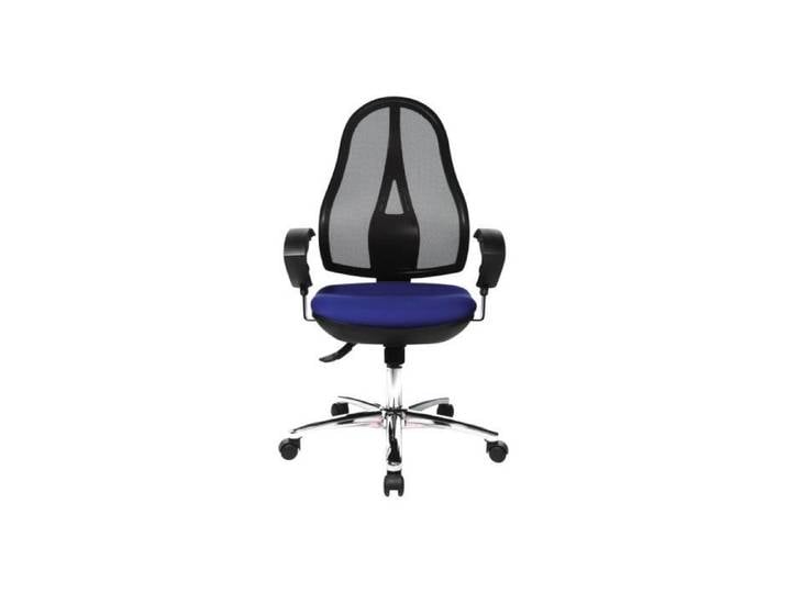 Chaise de bureau TOPSTAR OPEN POINT SY Deluxe - Accoudoirs - Pivotant - Polypropylène - Bleu