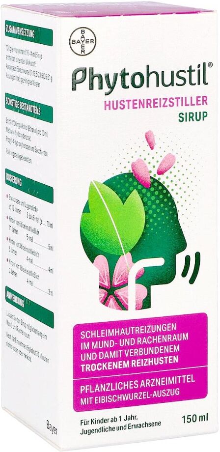 Phytohustil Hustenreizstiller Sirup bei Reizhusten 150ml