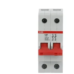 ABB E202/100R Trennschalter 2P, 100 A, Schaltgriff rot, Änderung Ursprung + Gebrauchskategorie