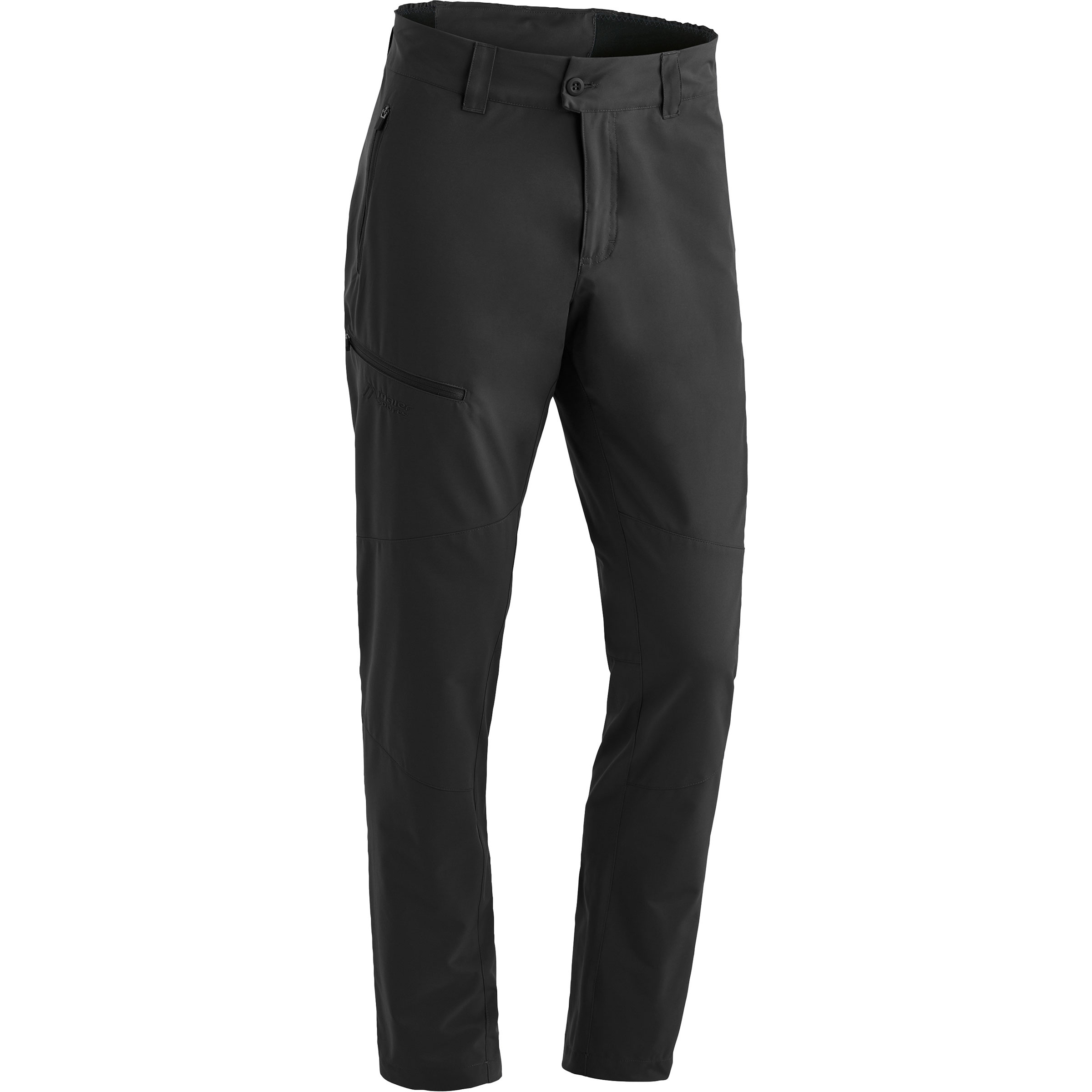 Maier Sports Nil Loop Hose Herren Wanderhose schwarz Größe L Camping Wasserabweisend Wasserabweisend