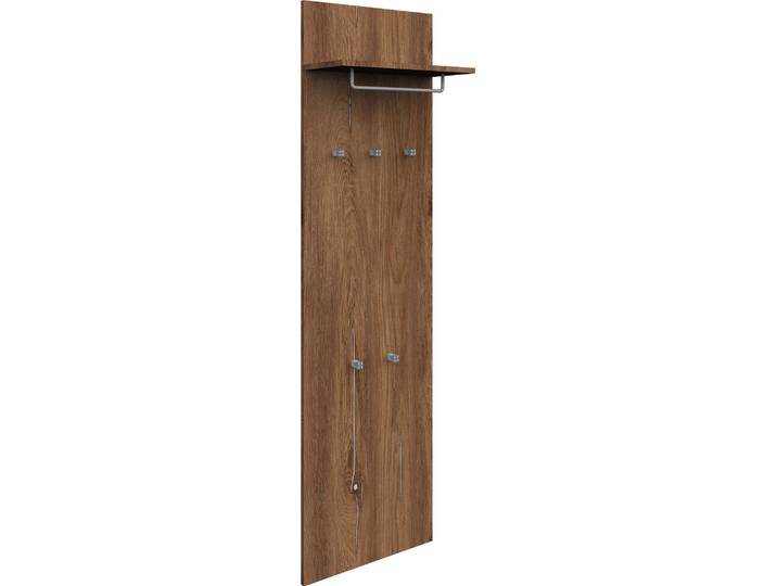 Garderobenpaneel BORCHARDT MÖBEL Oliva , braun (vintage eichefarben), B:40cm H:160cm T:21cm, Holzwerkstoff, Garderobenpaneele, Garderobenpaneel, Höhe 160 cm