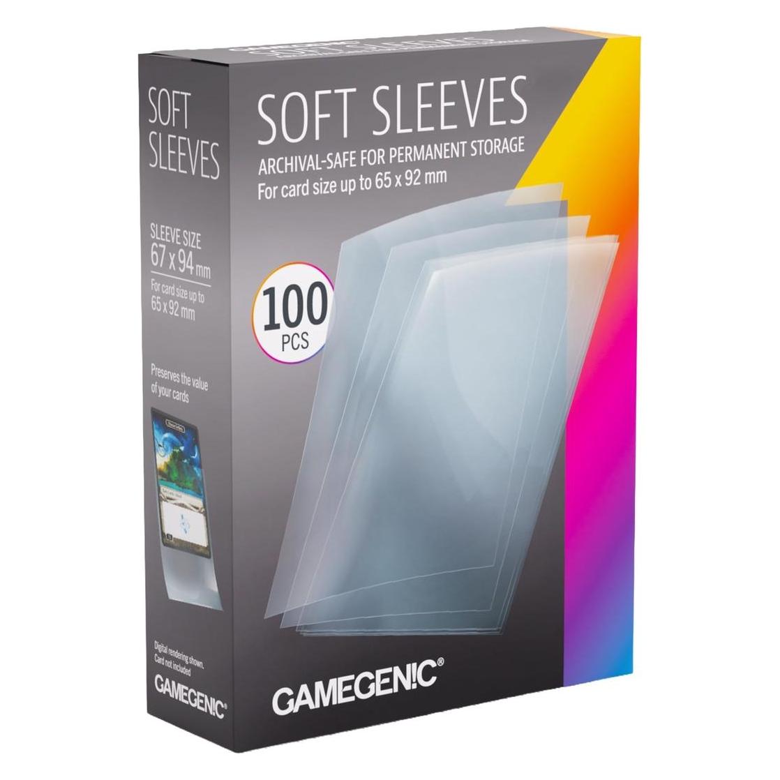 Gamegenic - Soft Sleeves 100 pcs (GGS10172ML) (GGS10172ML)