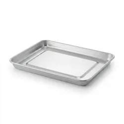 Relaxdays Instrumententablett, 3er Set, H x B x T: 2,5 x 21,5 x 15cm, Edelstahl Laborschale, spülmaschinenfest, silber