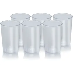 HCB Unzerbrechliche Becher aus Polycarbonat - Gläser - 371 ml - 72 Stück