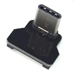 USB 2.0 Typ C Stecker, nach oben/unten gewinkelt, für DIY USB Kabel