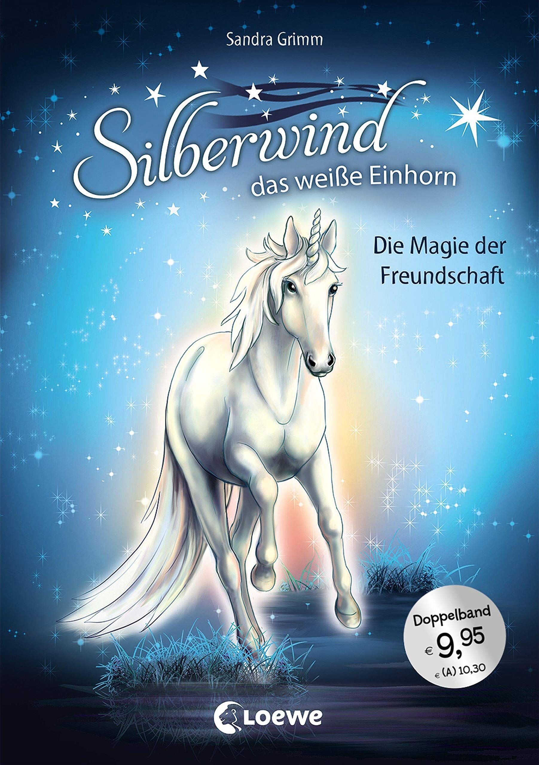 Sandra Grimm - Silberwind, das weiße Einhorn (Band 1-2) - Die Magie der Freundschaft - Preis vom 09.10.2026 07:28:09 h