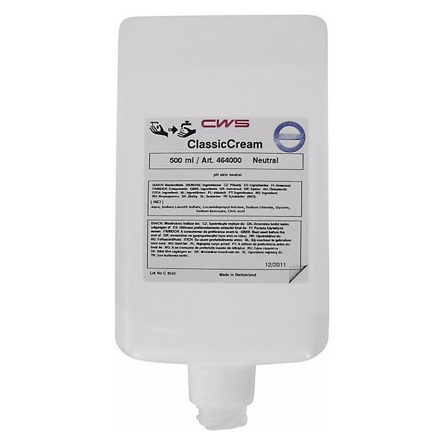 CWS Seifencreme, versiegelt (Flüssigseife, 500 ml) (C464000)