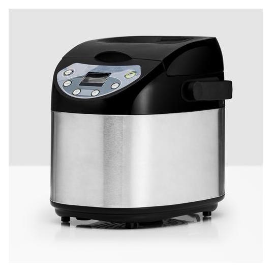 OBH Nordica Bread Maker Inox Brotbackmaschine 600 W Schwarz, Edelstahl (6544)