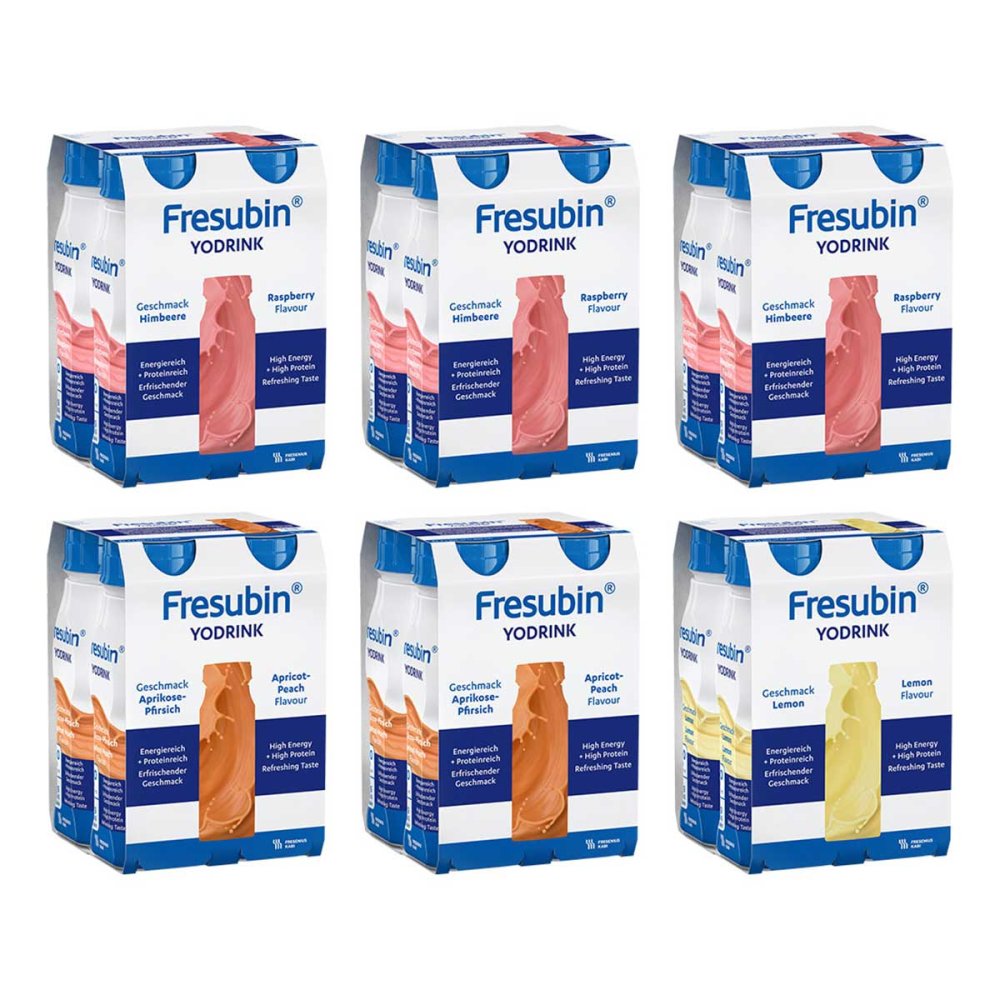 Fresenius Kabi Deutschland GmbH Fresubin YoDrink Mischkarton Trinknahrung mit Eiweiß 08101799