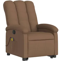 vidaXL, Sessel, Wadordorf (Manuelles Neigesystem mit Massage-Funktion)