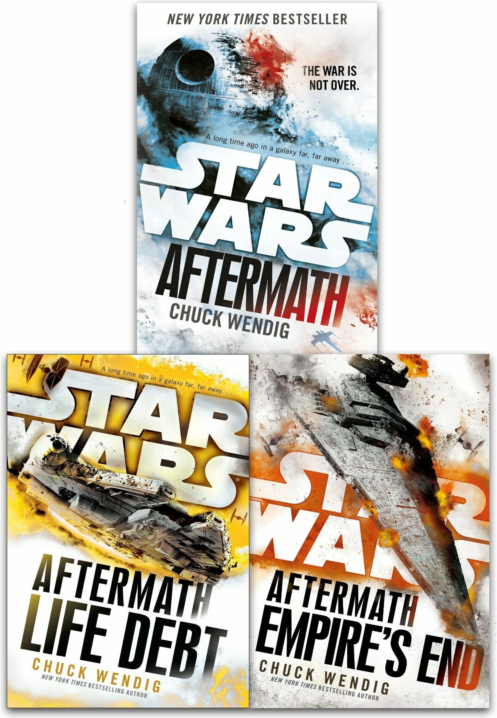 Arrow Star Wars Aftermath Trilogy 3 Books Collection Set By Chuck Wendig Life Debt