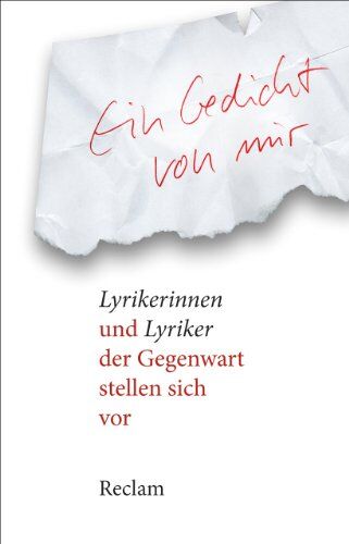 Petersdorff, Dirk von - Ein Gedicht von mir: Lyrikerinnen und Lyriker der Gegenwart stellen sich vor - Preis vom 10.10.2026 11:48:34 h