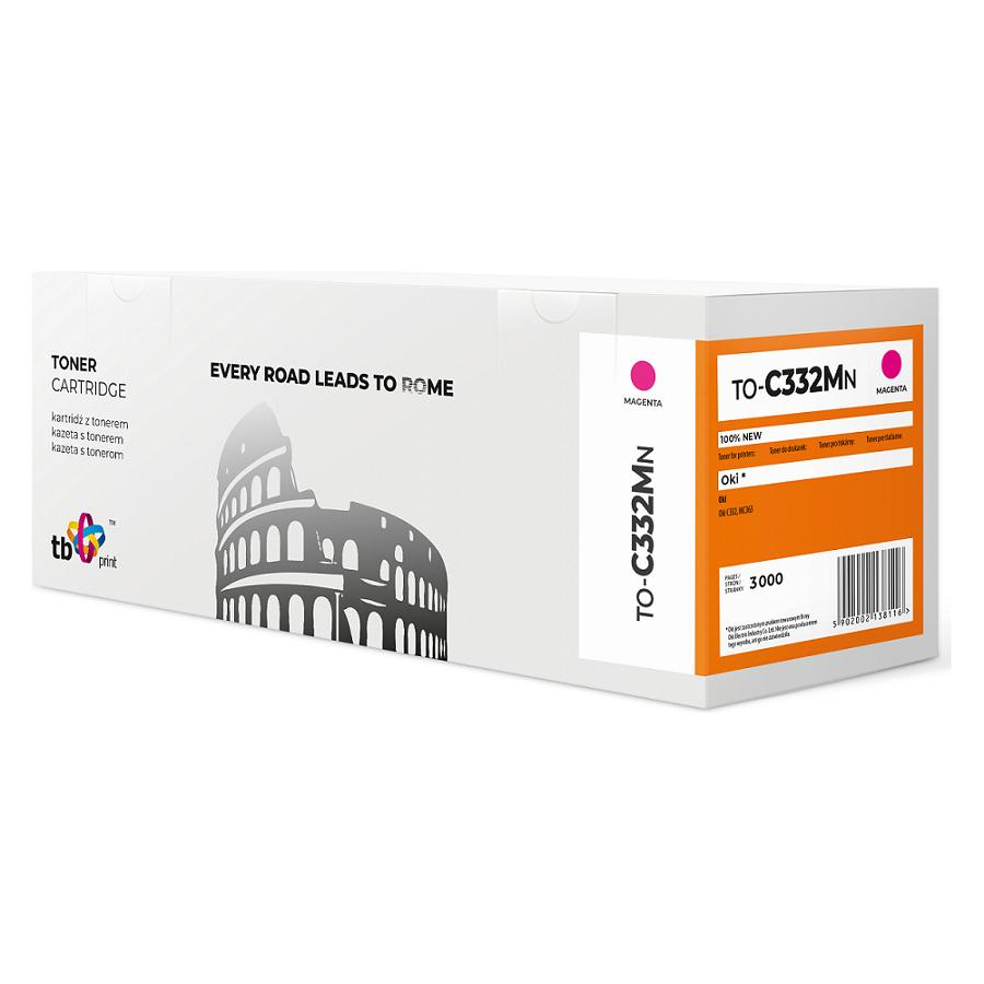 Lenovo Toner for OKI C332 TO-C332MN MA 100% new (TO-C332MN)
