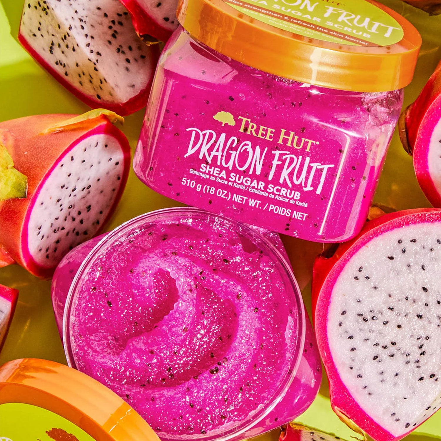 TREE HUT Dragon Fruit Shea Sugar Scrub 510g