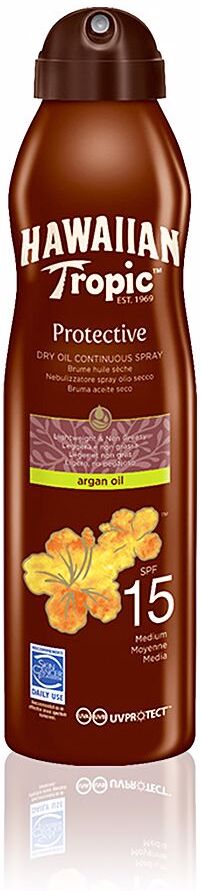 Hawaiian Tropic Argan Oil bruma SPF15 spray 177 ml