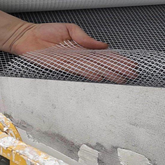 Famanu Reparaturtape Glasfasergewebe - Scheurbeständig - 50 Meter - Weiß