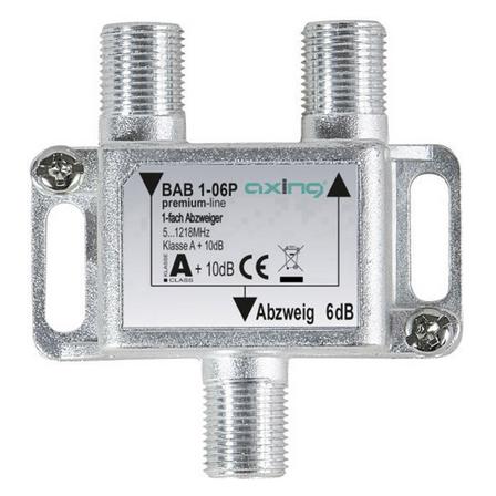 Axing Kabel-TV Abzweiger (Antennenkabel) (BAB 1-06P)