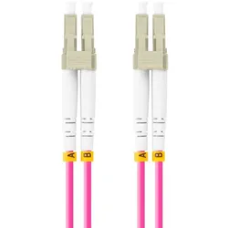 Lanberg FO-LULU-MD41-0020-VT InfiniBand/Glasfaserkabel 2 m LC Violett