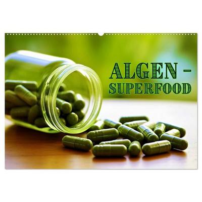 Algen - Superfood (Wandkalender 2027 DIN A2 quer), CALVENDO Monatskalender