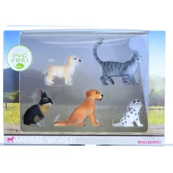 Animal World Figuren - Hunde, Katzen und Hase