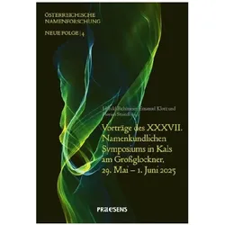 Vorträge des XXXVII. Namenkundlichen Sy, Fachbücher von Emanuel Klotz, Florian Steindl