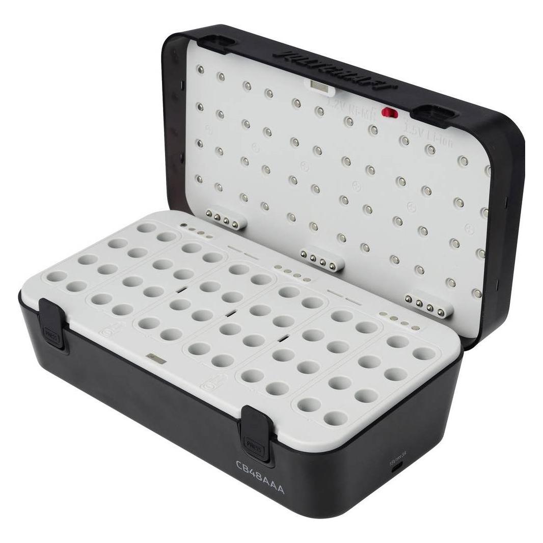 Voltcraft CB48AAA Rundzellen-Ladegerät NiMH, LiIon Micro (AAA) (1 Stk., AAA) (VC-17143355)