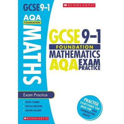Maths Foundation Exam Practice Book for AQA, Taschenbuch von Naomi Norman, Scholastic, 978-1-4071-6905-7