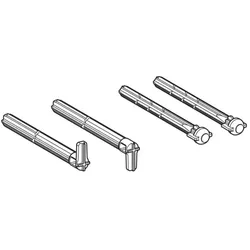 Geberit Bolzen-/Stangenset zu Sigma60 242588001 Sigma60 und Sigma70 BetPl. eckig