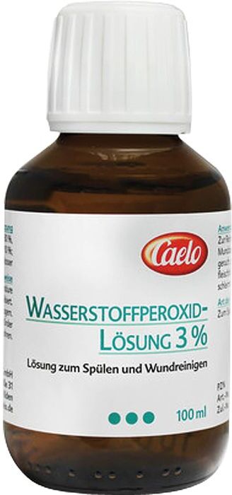 Caesar & Loretz GmbH WASSERSTOFFPEROXID 3% Caelo Lsg.Standard Zul. 100 ml