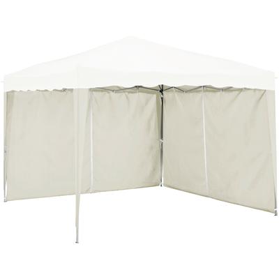 Pavillonseitenteil KONIFERA "Faltpavillon", weiß, Polyester, Pavillonseitenteile