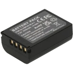 2-Power Camera Battery 7.2V 2250mAh (Kamera Akku), Kamera Stromversorgung, Schwarz