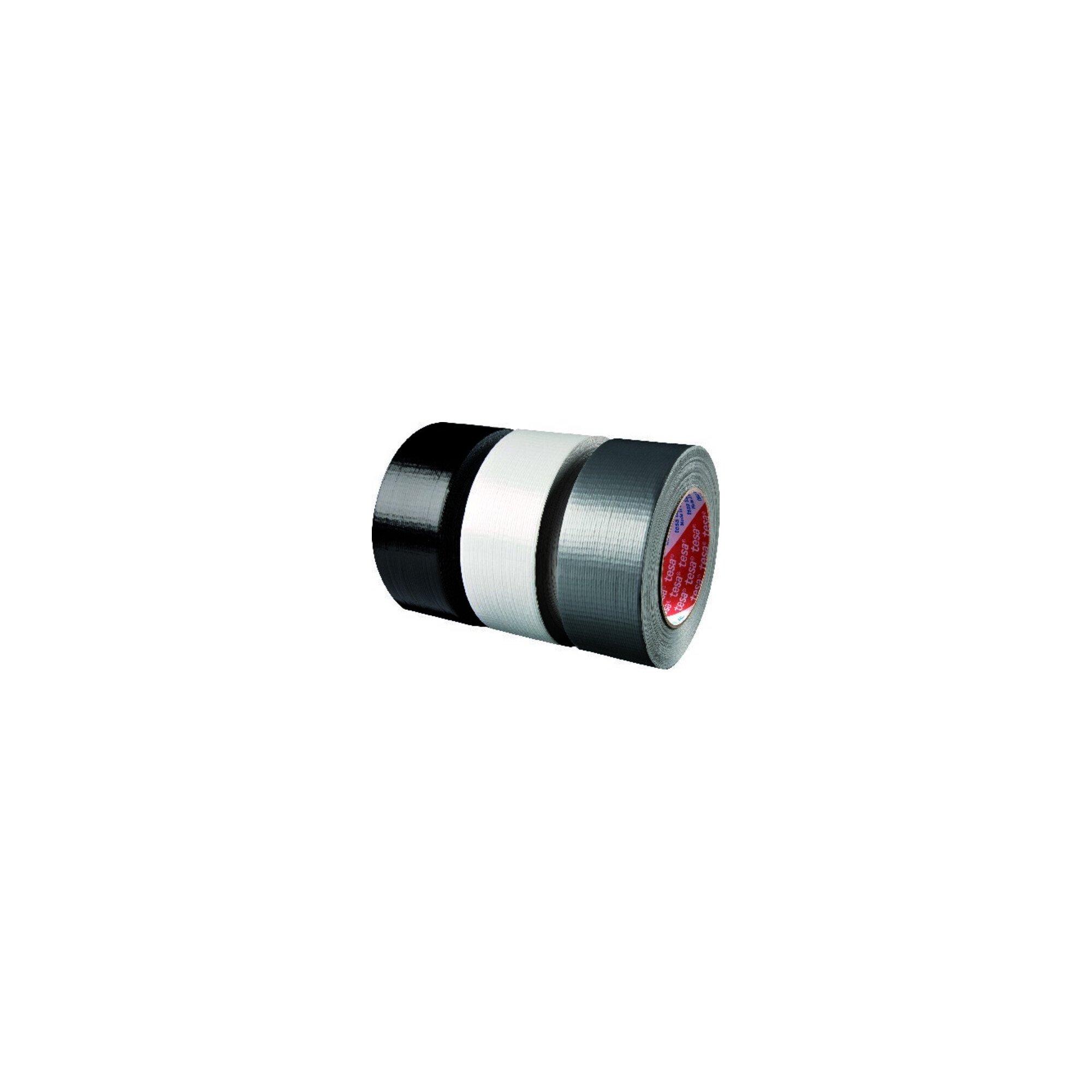 tesa duct tape 74613 mattsilber 50m x 50mm mit PET-Gewebeträger (74613-00003-01)