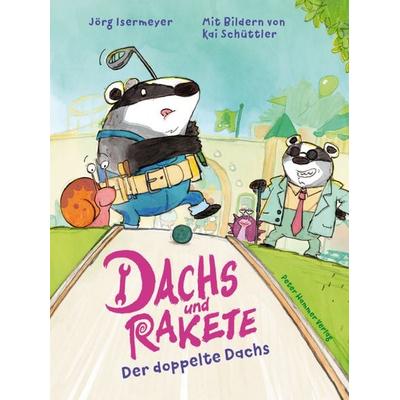 Dachs und Rakete. Der doppelte Dachs, Gebundene Ausgabe von Jörg Isermeyer, Peter Hammer Verlag, 978-3-7795-0786-4