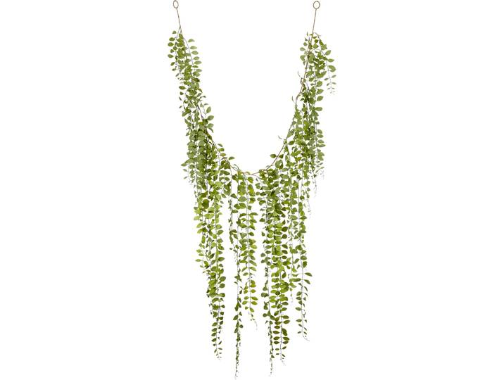 Kunstgirlande CREATIV GREEN Columneagirlande , grün, L:180cm, Obermaterial: 100% Kunststoff, Kunstpflanzen, Kunstgirlande, mit naturgetreu gestaltetem Blattwerk