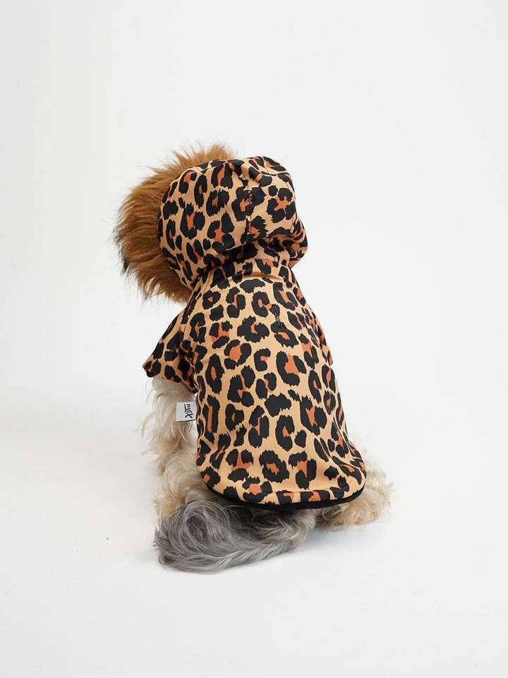 Paws&Whiskers Hundehoodie in Hellbraun - L