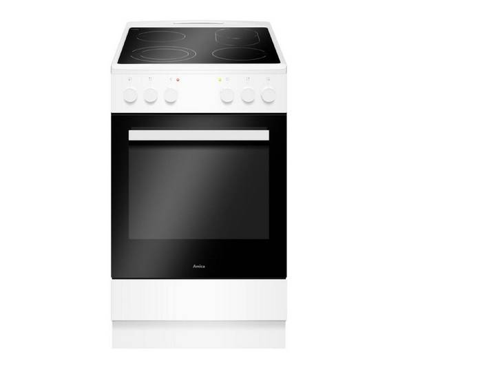 Amica Elektro-Standherd SHC 903 021 W EEK: A Standherd, 50 cm breit, 65 L