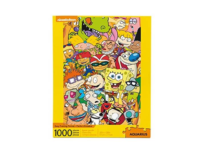 Nickelodeon Gegoten Puzzel, 1000 Stuk