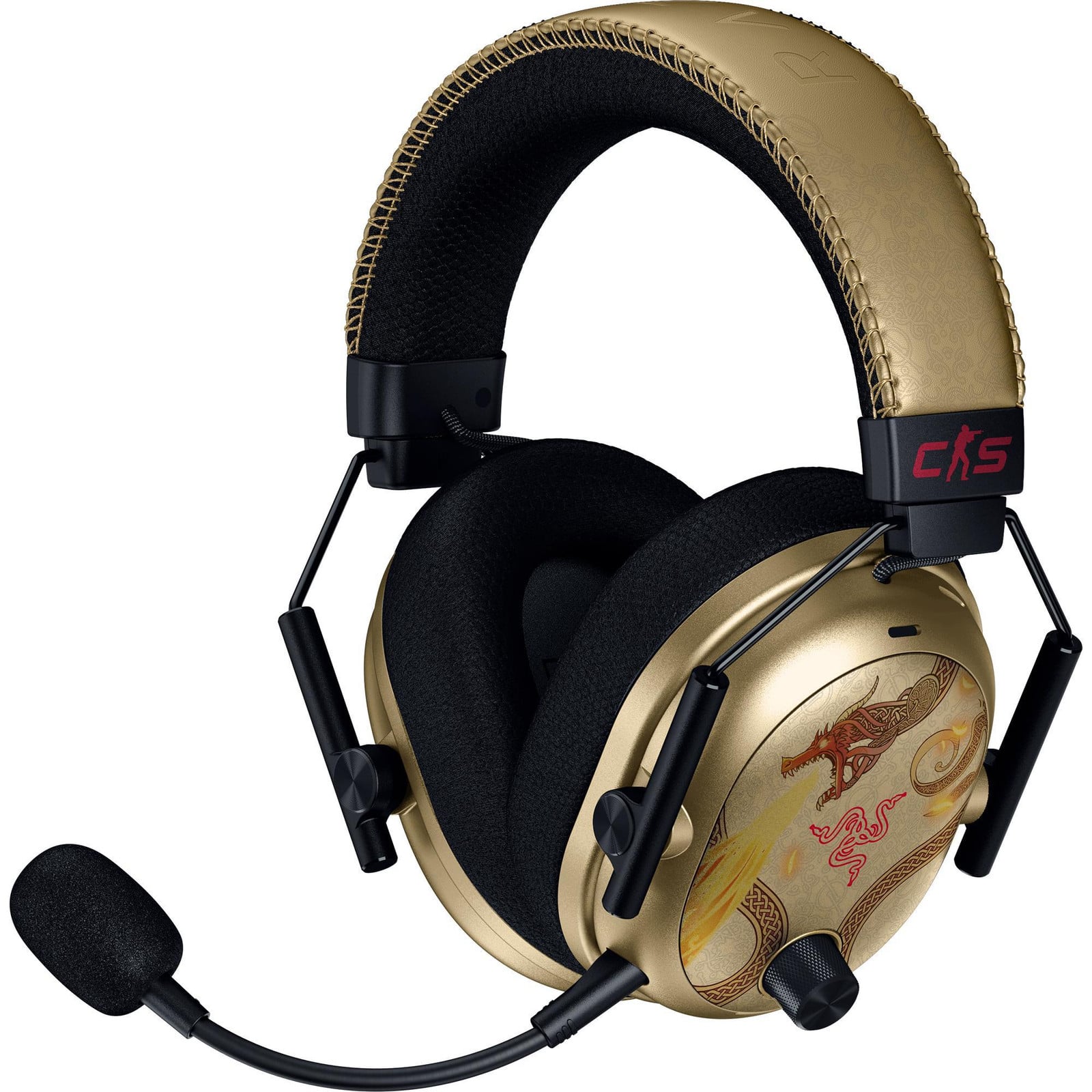 Razer BlackShark V3 Pro Counter Strike 2 Editie Gaming Headset - Beige/Bruin