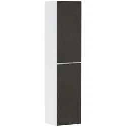 Hansgrohe Xevolos E Hochschrank Mattweiß 400/360, Türanschlag rechts, Oberfläche Front: Textil Dunke 54221660