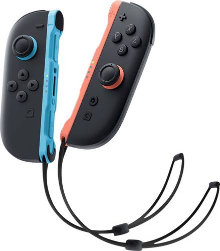 Nintendo Joystick Switch Hell-Blau-Schwarz, Hell-Rot-Schwarz