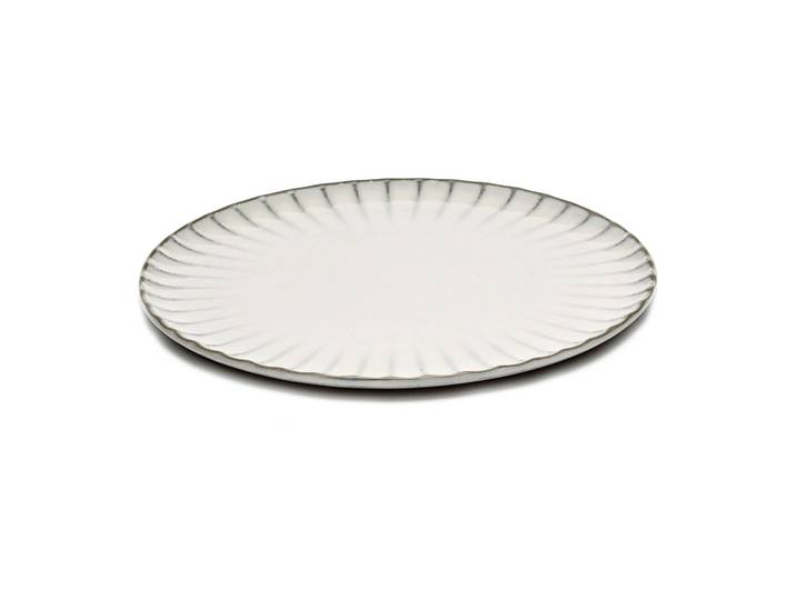 Serax Assiette Inku L Ø24 cm Blanc