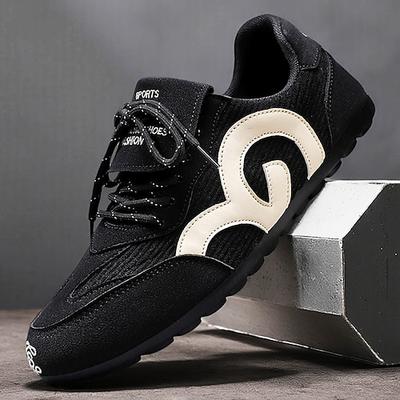 rot-weiße Sport-Sneaker für Herren – stylische Laufschuhe mit atmungsaktivem Mesh für Freizeit, Fitnessstudio und Outdoor-Abenteuer