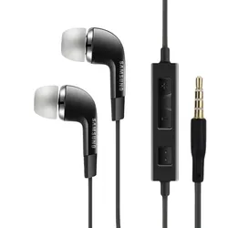 Original Samsung Kopfhörer In-Ear mit Kabel - 3,5mm Klinke - schwarz - EHS64AVFBE