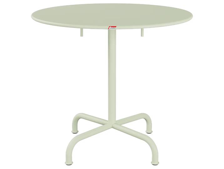 Metall-Tisch Rigi Rund von Schaffner / Farbe: Pastellgrün / Grösse: x cm