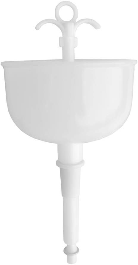 Vina Trichter mit Füllstopp Kunststoff lebensmittelecht weiß 110 mm
